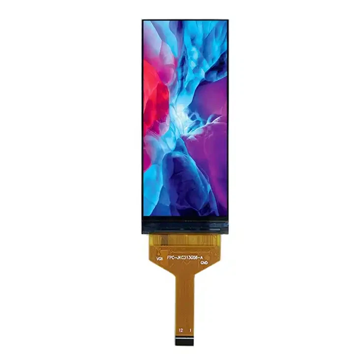 โรงงานเซินเจิ้น 3.13 นิ้ว IPS 379x960 ความละเอียดจอแสดงผล TFT LCD